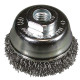 Brosse boisseau 75xM14x0.3 à fils ondulés - HIKOKI - 751312