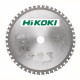 Lame pour scie circulaire acier 305 x 25,4, 60 dents - HIKOKI - 752471