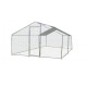 Enclos parc grillagé en acier galvanisé 6m2 pour 4-7 poules habrita foresta