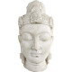 Statue tête hindou en pierre reconstituée