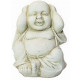 Statuette bouddha rieur mains sur les oreilles