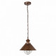 Suspension de jardin brun foncé nautica 1 ampoule