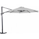 Parasol déporté en aluminium 350 cm vita - Couleur au choix Beige