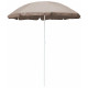 Parasol en aluminium et fibre de verre 180 cm alizé - Couleur au choix