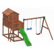 Plateforme de jeux en bois my house move