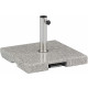 Pied de parasol carré en granit 55 kg