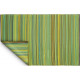 Tapis intérieur extérieur cancun citron et pomme verte 90 x 150 cm