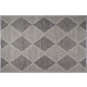 Tapis intérieur extérieur hampton gris 180 x 120 cm