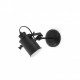 Plafonnier noir list 1 ampoule