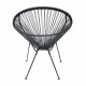 Chaise design en polyethylène mexico - Couleur au choix 