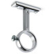Support tube chromé Ø 25 mm MANART avec vis - M795CR+V