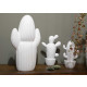 Lampe cactus en porcelaine yucatan 23cm 