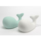 Lampe baleine blanche à led 