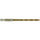 4 pièces - Kit Terrasse mèche & fraise HSS 2en1 Bois Métal Ø 5mm + 1 foret HSS + 3 embouts Inox - TIVOLY - 11900770500 
