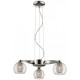 Suspension chrome liverpool 3 lumières