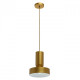 Suspension dorée megapolis 1 ampoule 145 cm