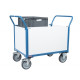 Chariot niveau constant PVC, 1200 x 800 mm, 100 kg 