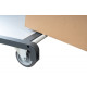 Chariot modulaire 1 dossier 1800 x 800 mm, 400 kg 
