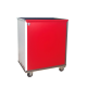 Chariot niveau constant polypropylène, 650 x 450 mm, 25 kg