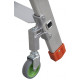 Plateforme de magasinage aluminium repliable, 5 marches, 150 kg 