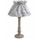 Lampe bois et metal tradition
