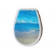 Abattant wc fantaisie design polypropylene 444 x 366 x 45 mm