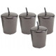 Petites bougies parafine (lot de 4)