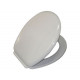 Abattant wc blanc Popypropylène 444 x 361 x 45 mm