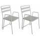 Chaise de métal envy (lot de 2)