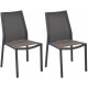 Chaises en aluminium ida (lot de 2) - Couleur au choix