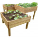 Potager surélevé en douglas 1 mètre (lot de 3)