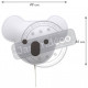 Applique animal masqué led koala 