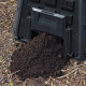 Bac à compost noir - Capacité en litre au choix 