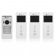Système d'interphone vidéo 3 appartements 20,5x8,6x2,1 cm 