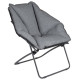 Chaise de camping silvertown gris