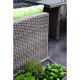 Garden impressions mobilier de jardin 20 pcs blue bird gris 07520gt 