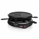 Grill à raclette pour 6 personnes 800 w 29 cm noir