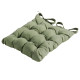 Coussin de siège toscane basic 46x46 cm vert 