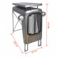 Esschert design table tractor gris ih032 