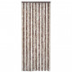 Moustiquaire beige et marron clair 90x220 cm chenille 