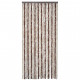 Moustiquaire beige et marron clair 100x220 cm chenille 