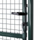 Vidaxl portail de clôture de jardin 85,5x200cm / 100x250 cm acier vert 