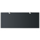 Étagère armoire meuble design murale en verre - Dimension et couleur au choix Noir|50 x 20