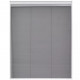 Moustiquaire plissée pour fenêtre et store aluminium 80 x 100cm 