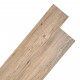 Planches de plancher PVC Non auto-adhésif 5,26 m² - Couleur au choix Marron-chêne