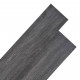 Planches de plancher PVC Non auto-adhésif 5,26 m² - Couleur au choix Noir-Blanc