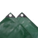 Bâche polyvalente et résistante 3 x 4 m drap de camping protection jardin couverture remorque vert  