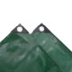Bâche polyvalente et résistante 3 x 5 m drap de camping protection jardin couverture remorque vert  