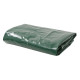 Bâche 4x6 m drap de camping protection jardin couverture remorque vert 