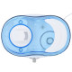 Humidificateur à ultrasons avec brume et veilleuse 6 l 300 ml/h 
